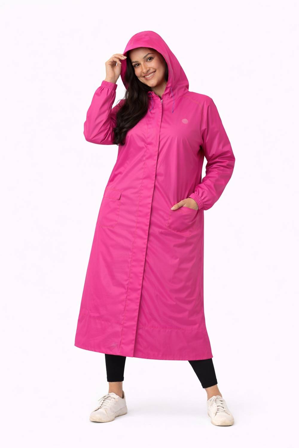 rainshower Solid Women Raincoat