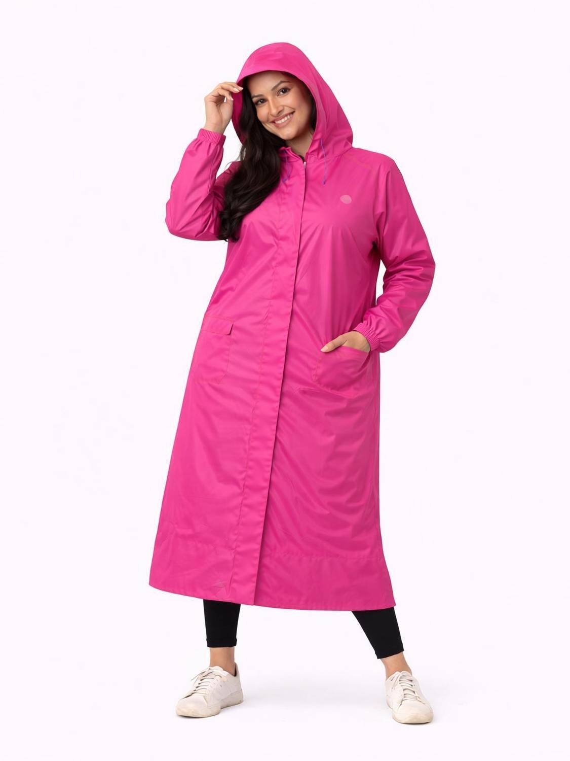 rainshower Solid Women Raincoat