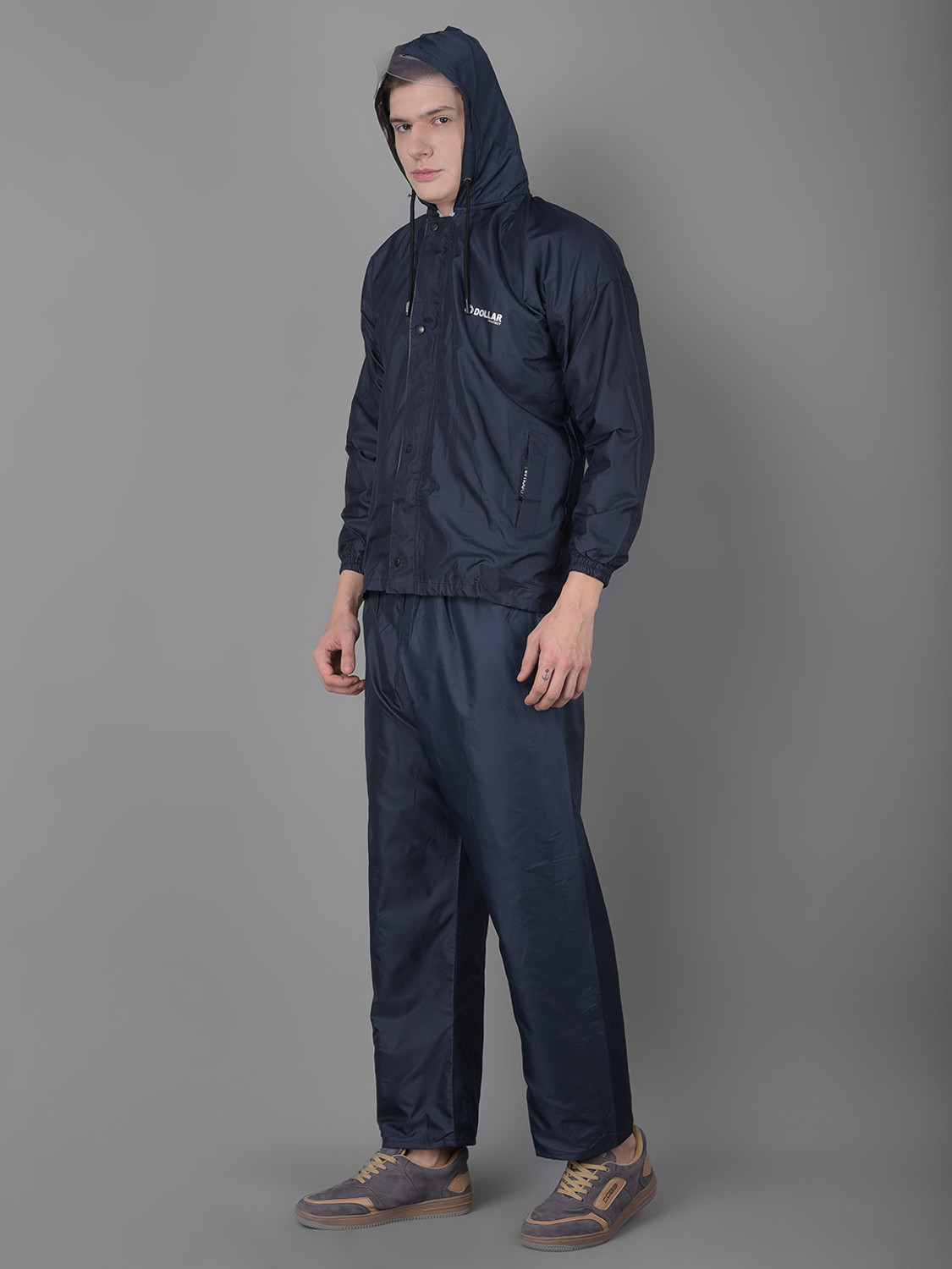 Image of Dollar Solid Men Rain Suit