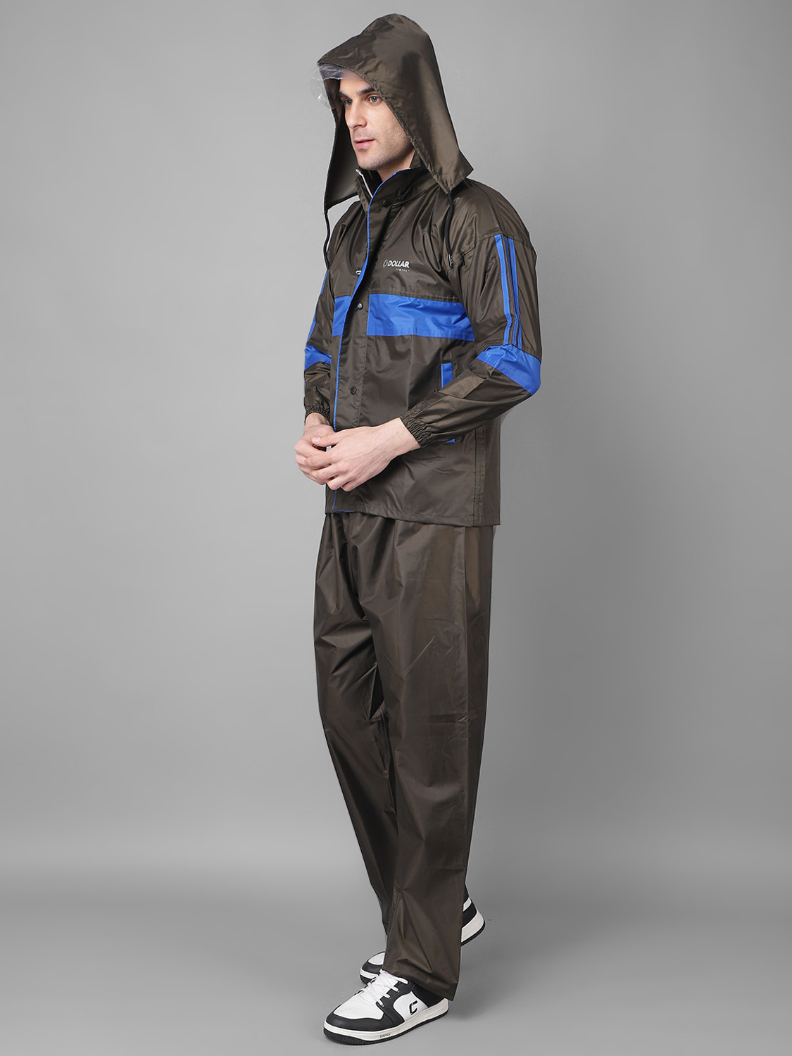 Image of Dollar Colorblock Men Rain Suit