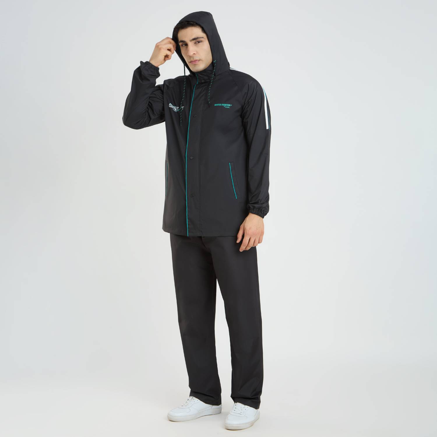 ZEEL Solid Men Raincoat - Image 2