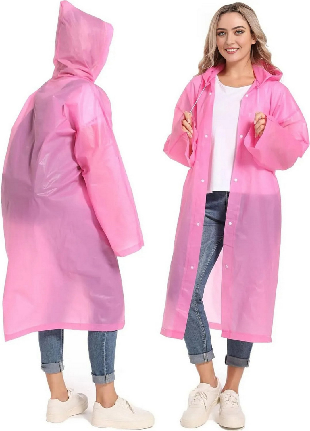 Image of INFISPACE Solid Women Rain Poncho