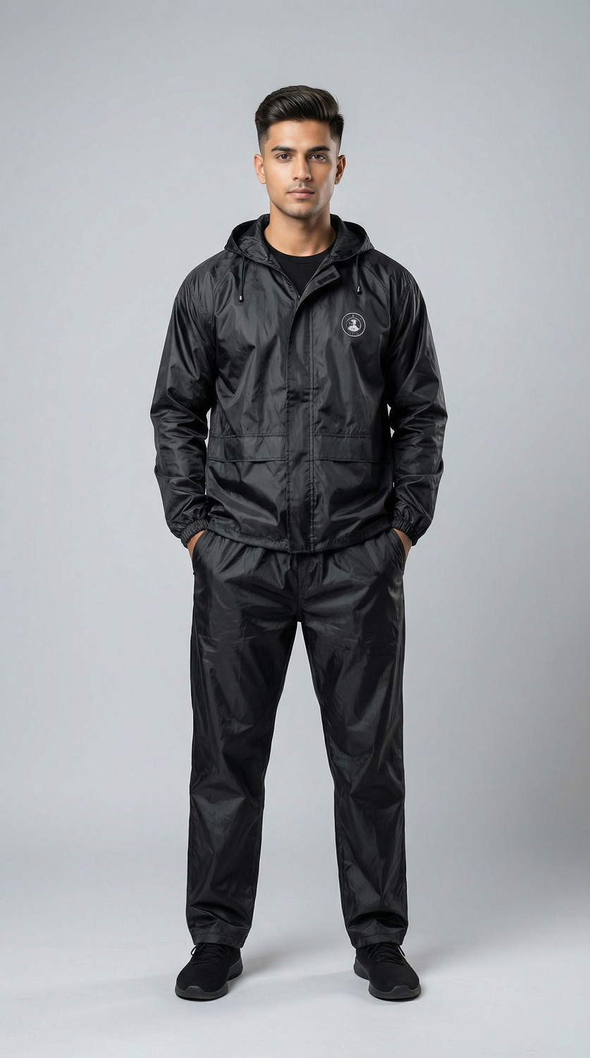 Image of YOU 8 Solid Men & Women Rain Suit
