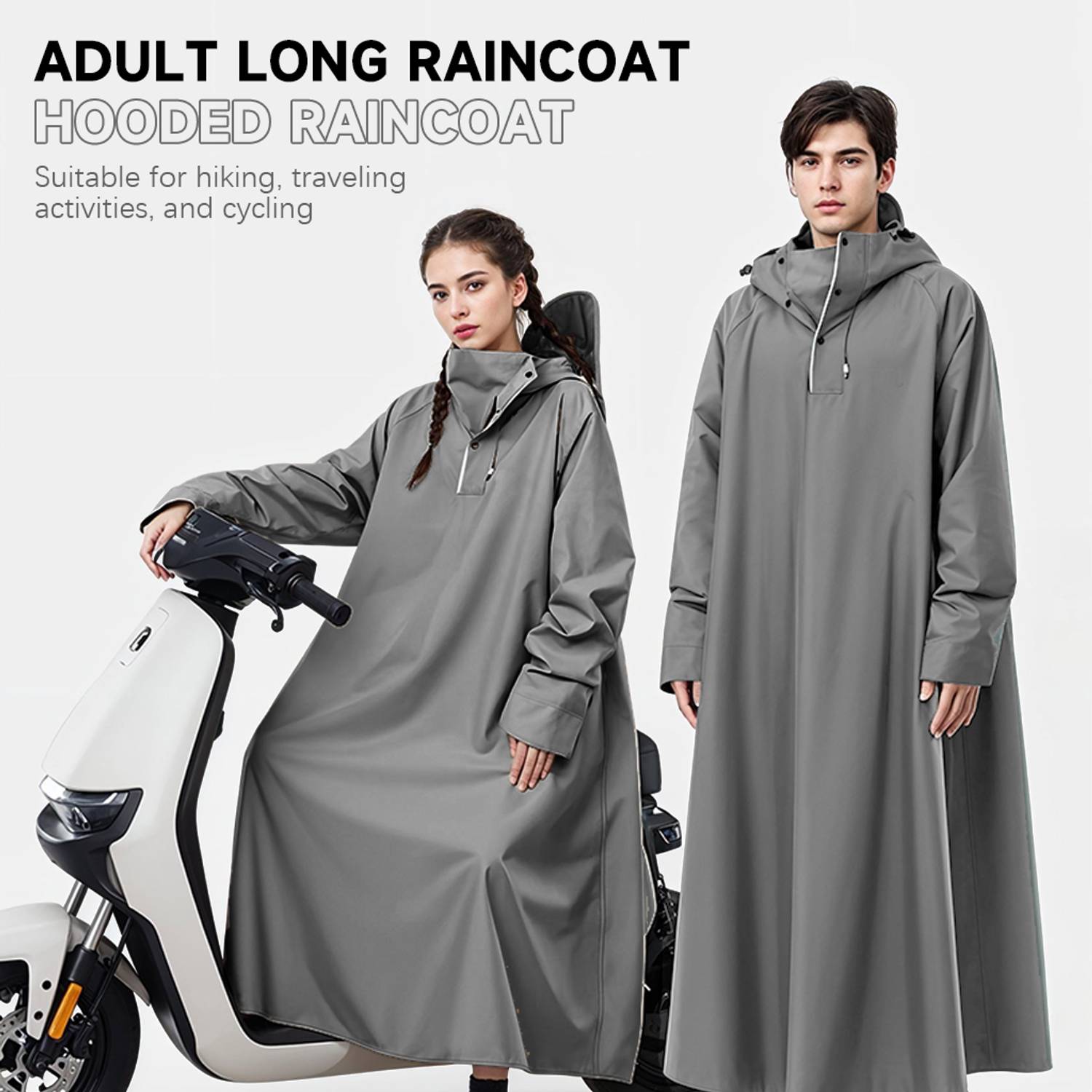 SERPLEX Solid Women Raincoat - Image 4