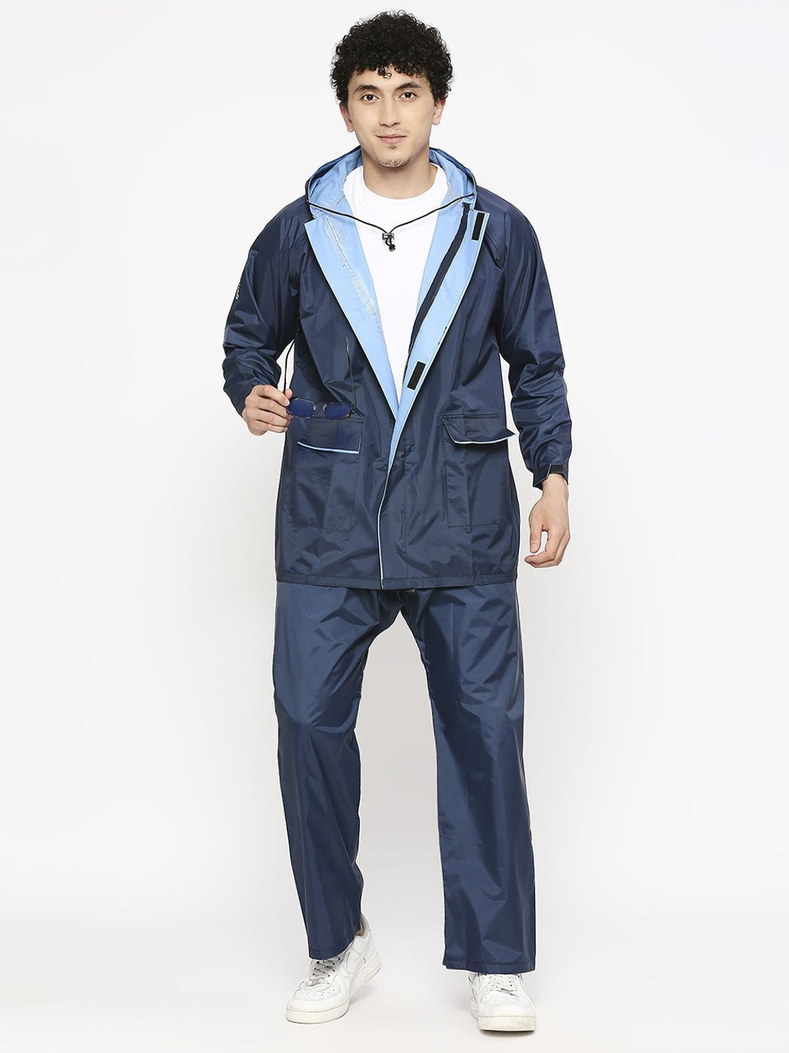 Image of HighLands Solid Men Rain Suit