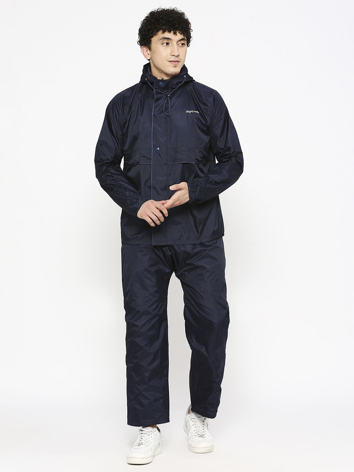 Image of HighLands Solid Men Raincoat