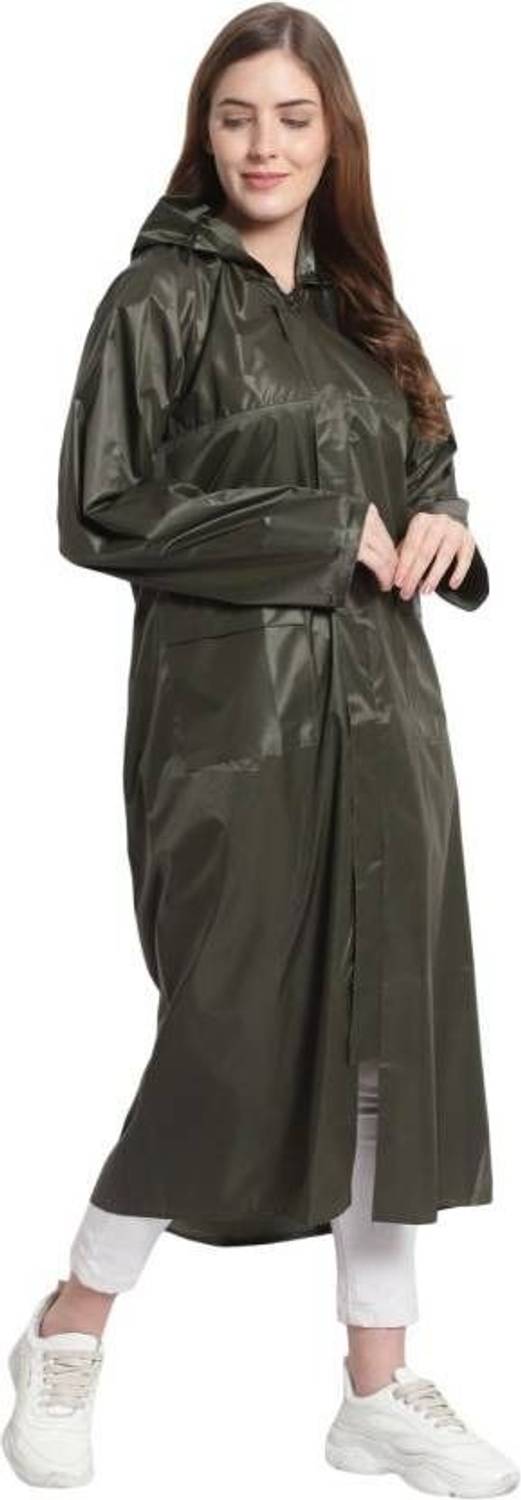jim-Dandy Solid Women Raincoat