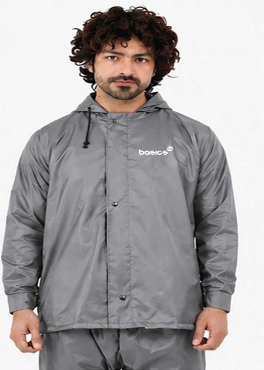 Basics IND Solid Unisex Rain Suit