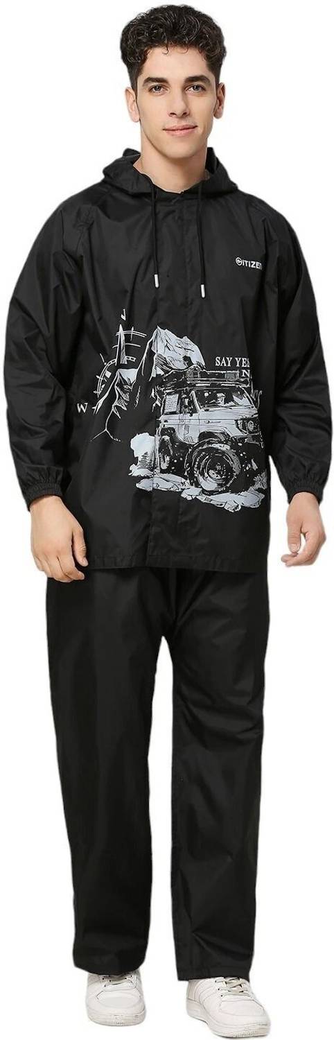 CITIZEN Graphic Print Men Rain Suit