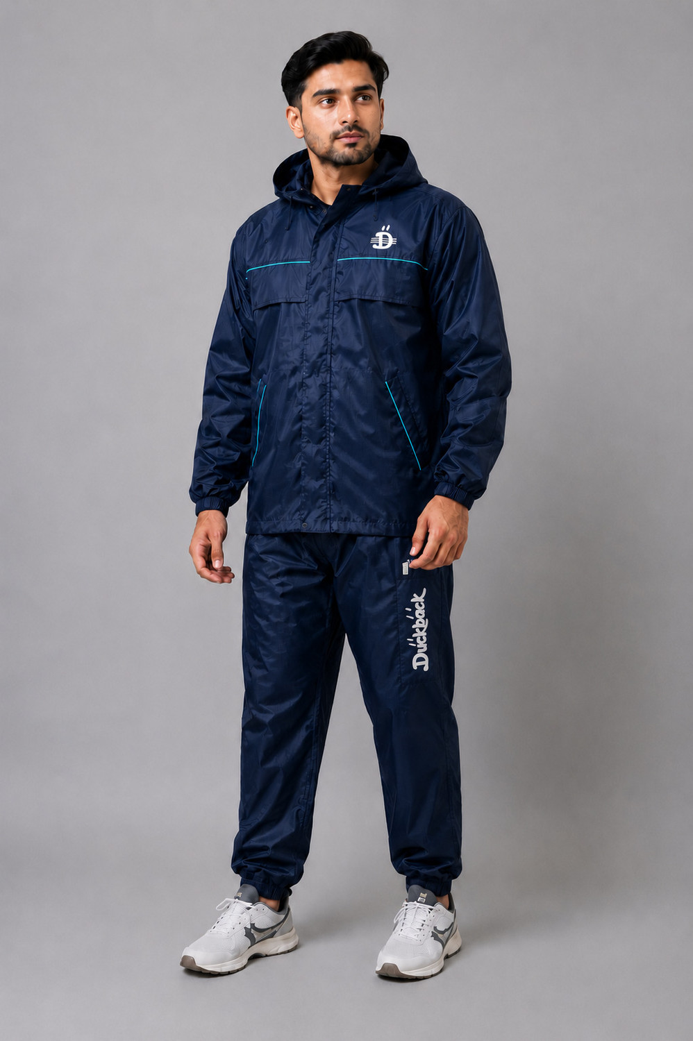 Image of DUCKBACK Solid Men Rain Suit