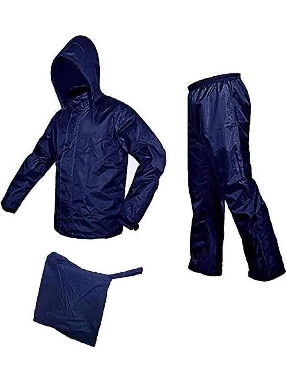 Bubby-L-Areana Self Design Women Rain Suit