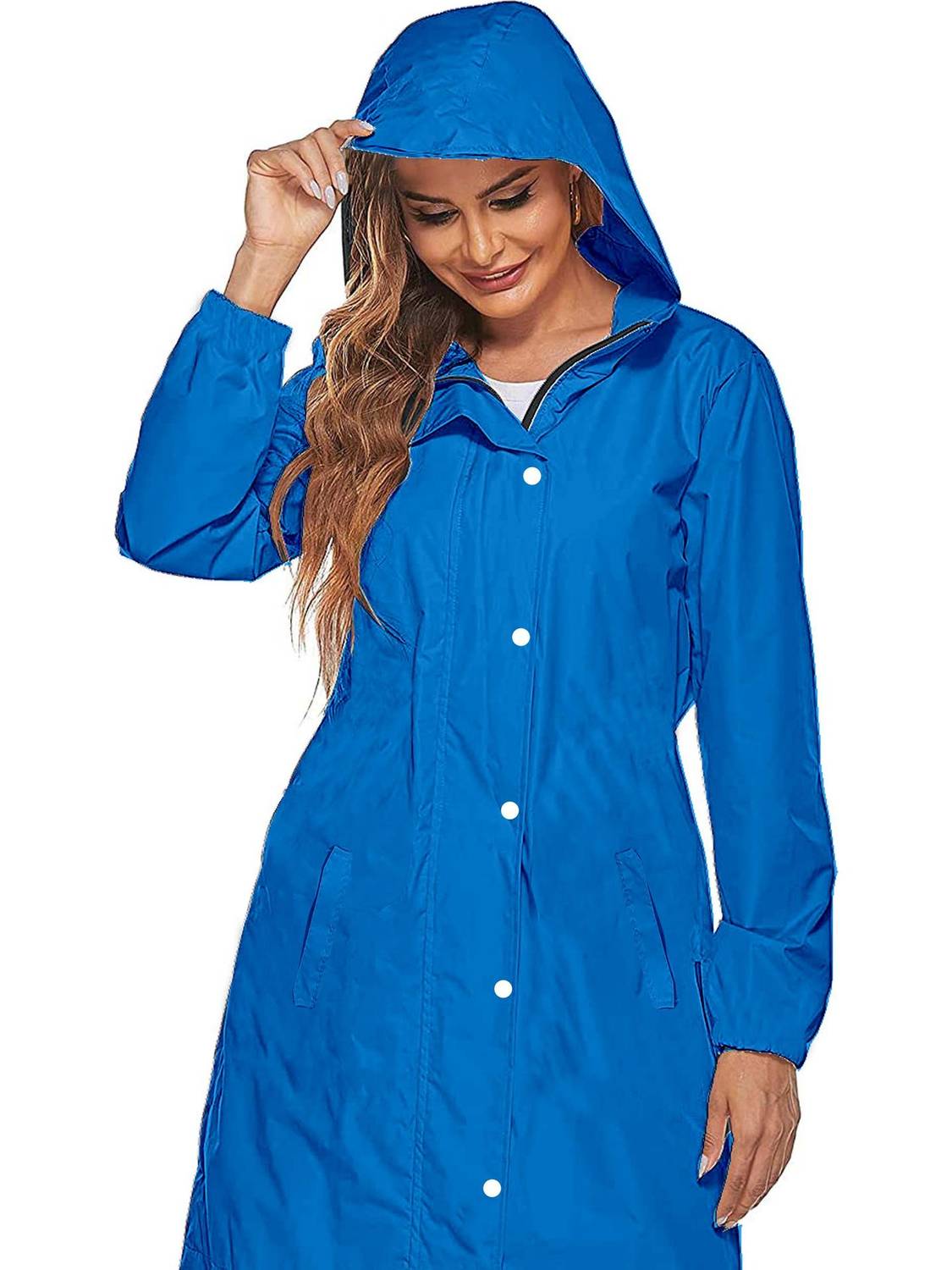 Camison Solid Women Raincoat