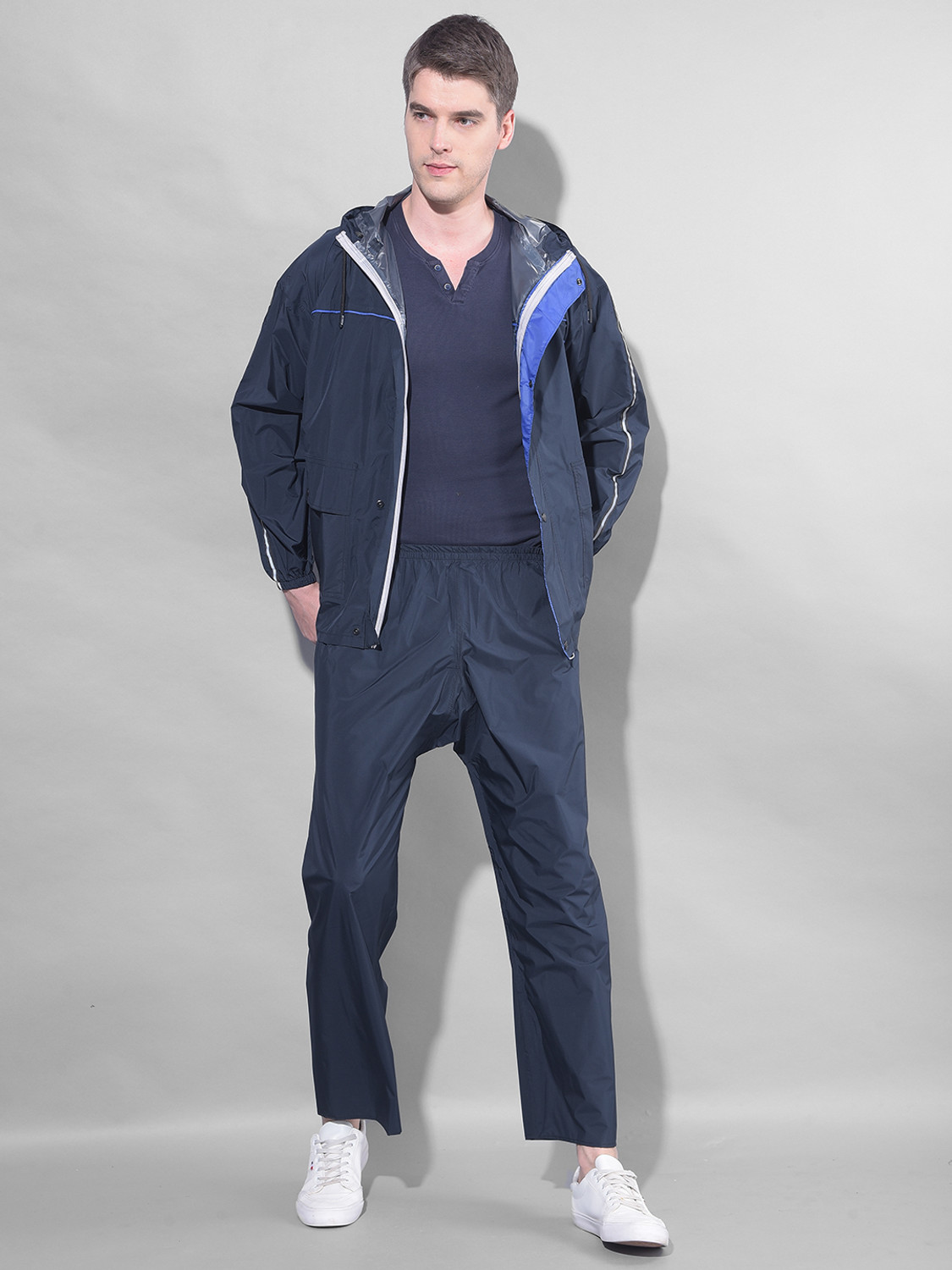 Image of Dollar Solid Men Rain Suit