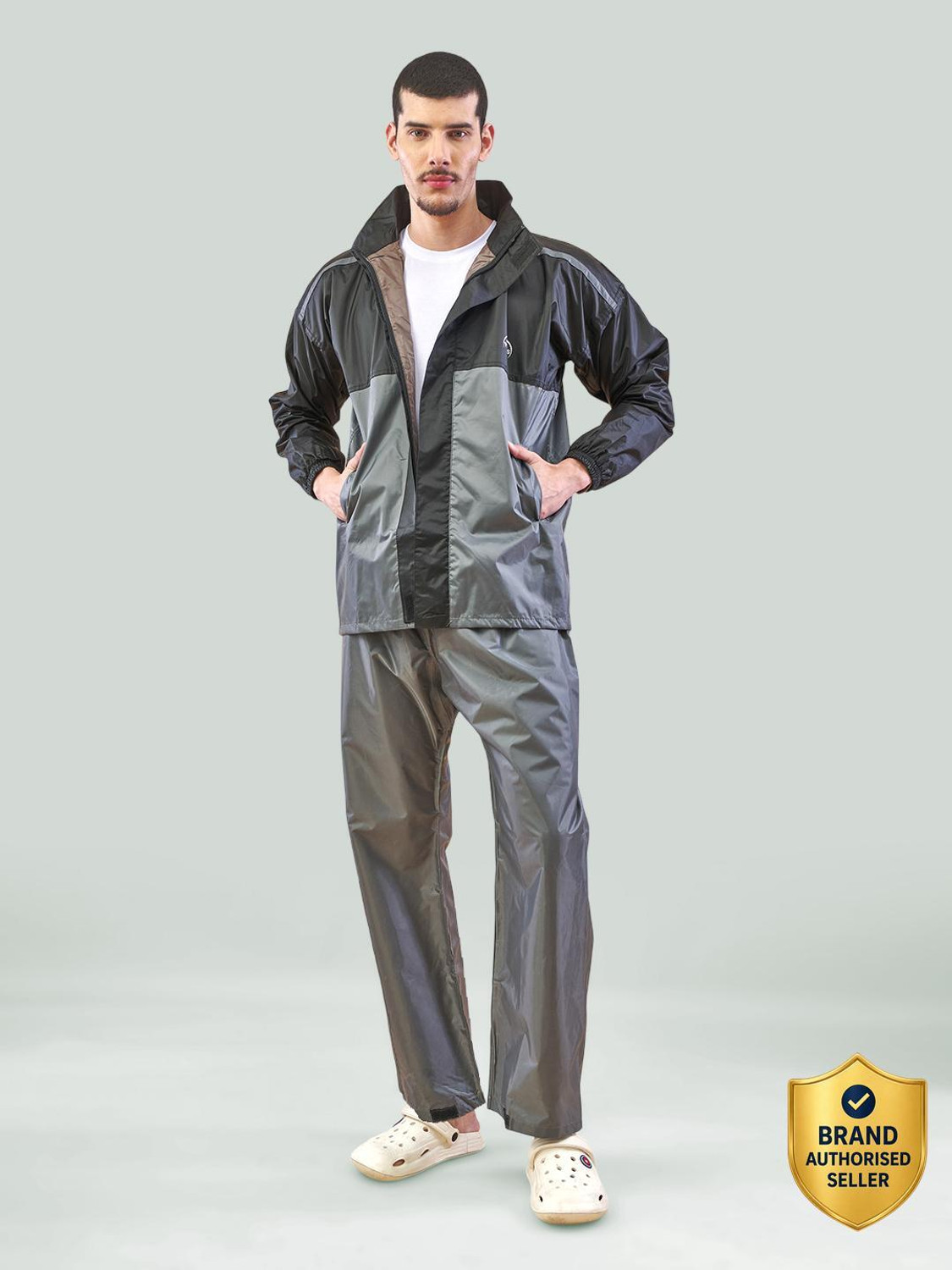 Image of Lux Venus Colorblock Men Rain Suit