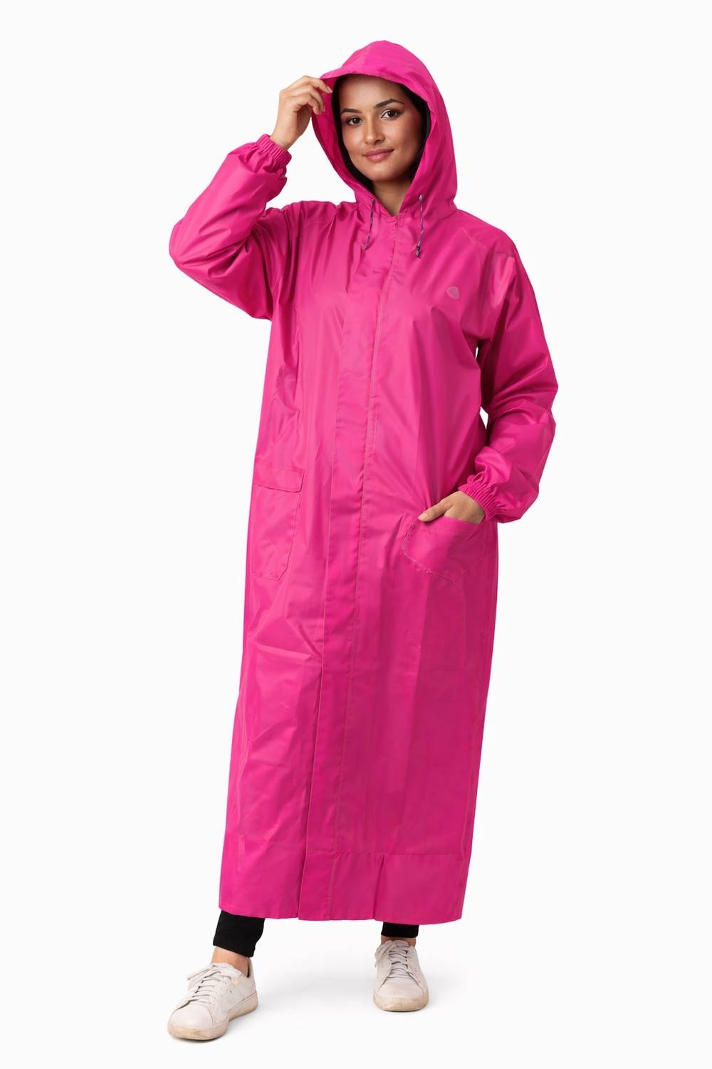 rainshower Solid Women Raincoat