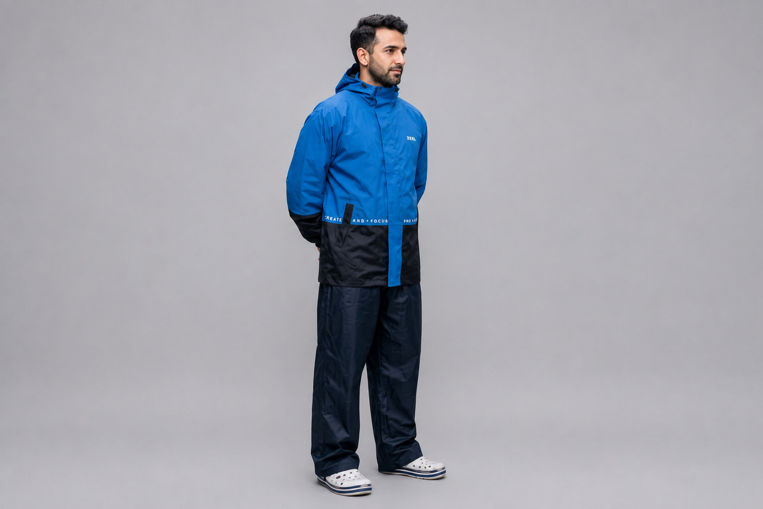Image of ZEEL PREMIUM Colorblock Unisex Rain Suit