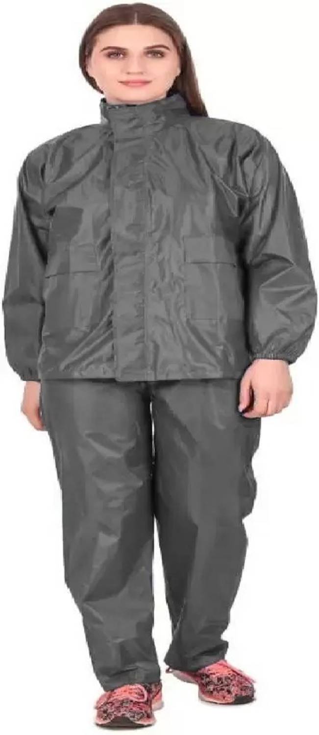 Bubby-L-Areana Solid Women Raincoat