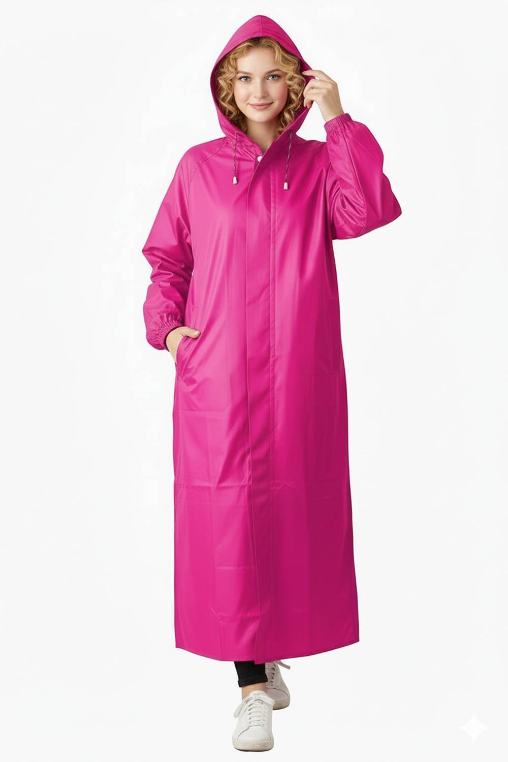 rainshower Solid Women Raincoat