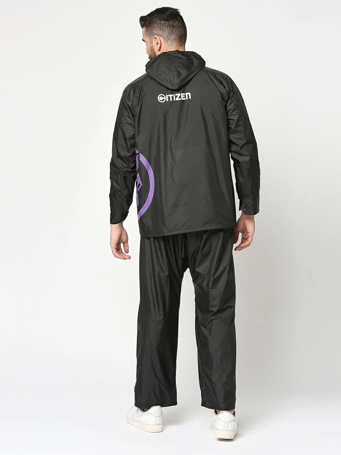 Image of CITIZEN Graphic Print Men Rain Suit