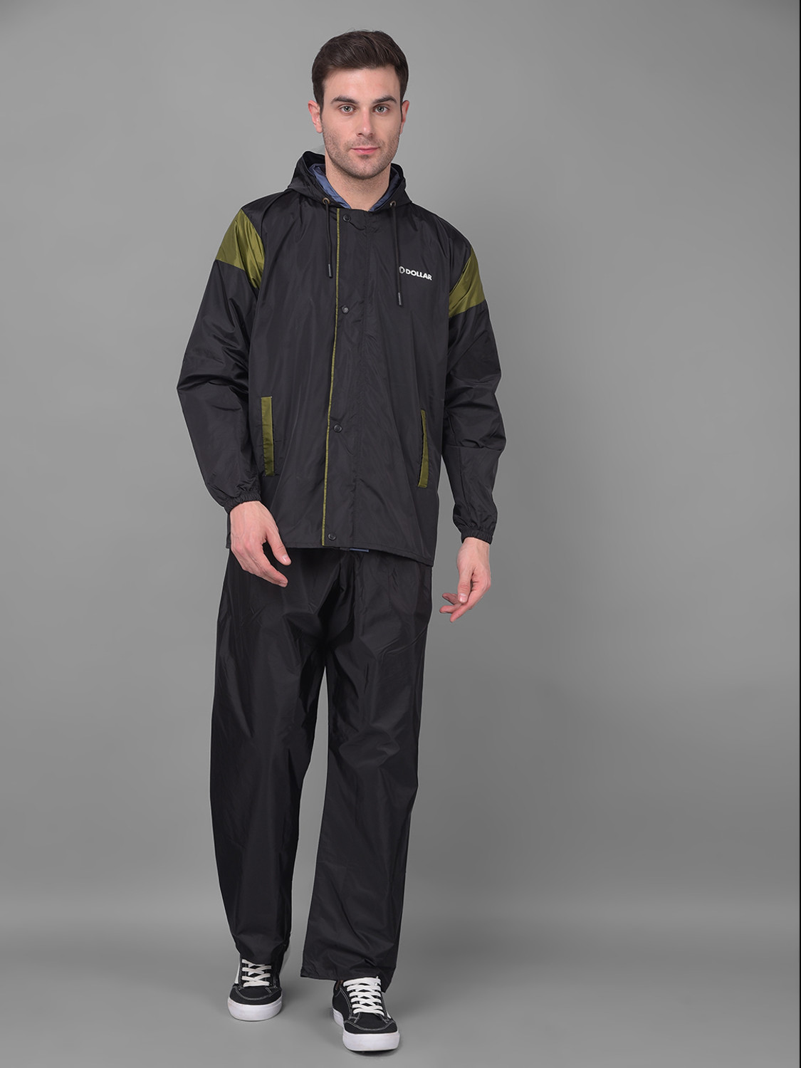 Image of Dollar Colorblock Men Rain Suit
