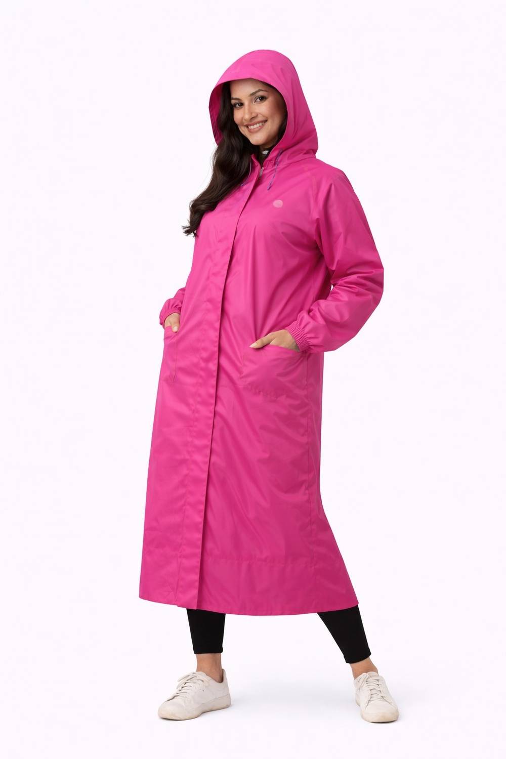 rainshower Solid Women Raincoat