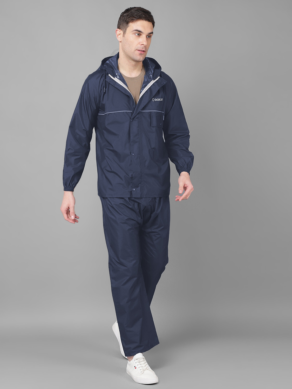 Image of Dollar Solid Men Rain Suit