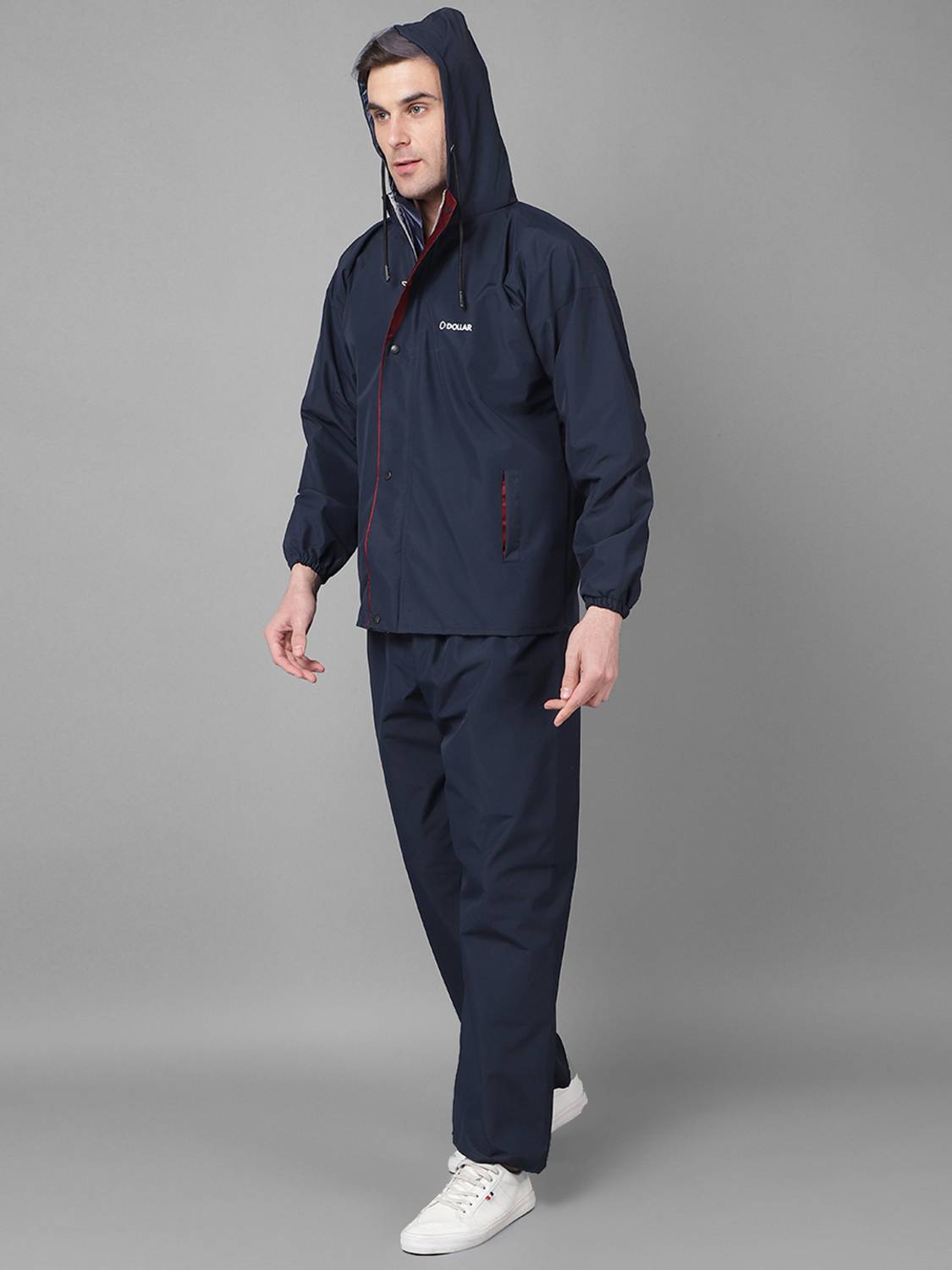 Dollar Colorblock Men Rain Suit
