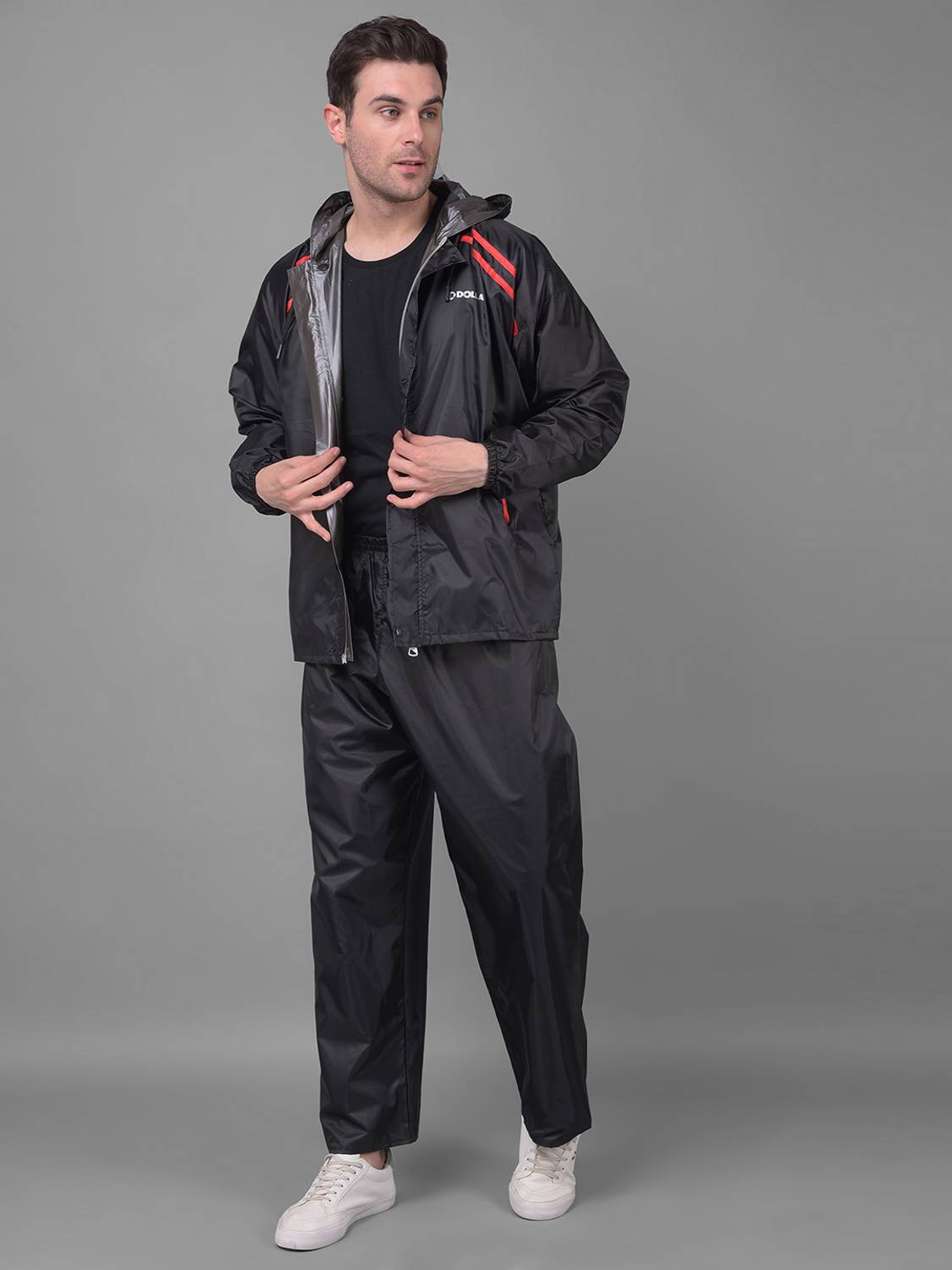 Dollar Colorblock Men Rain Suit