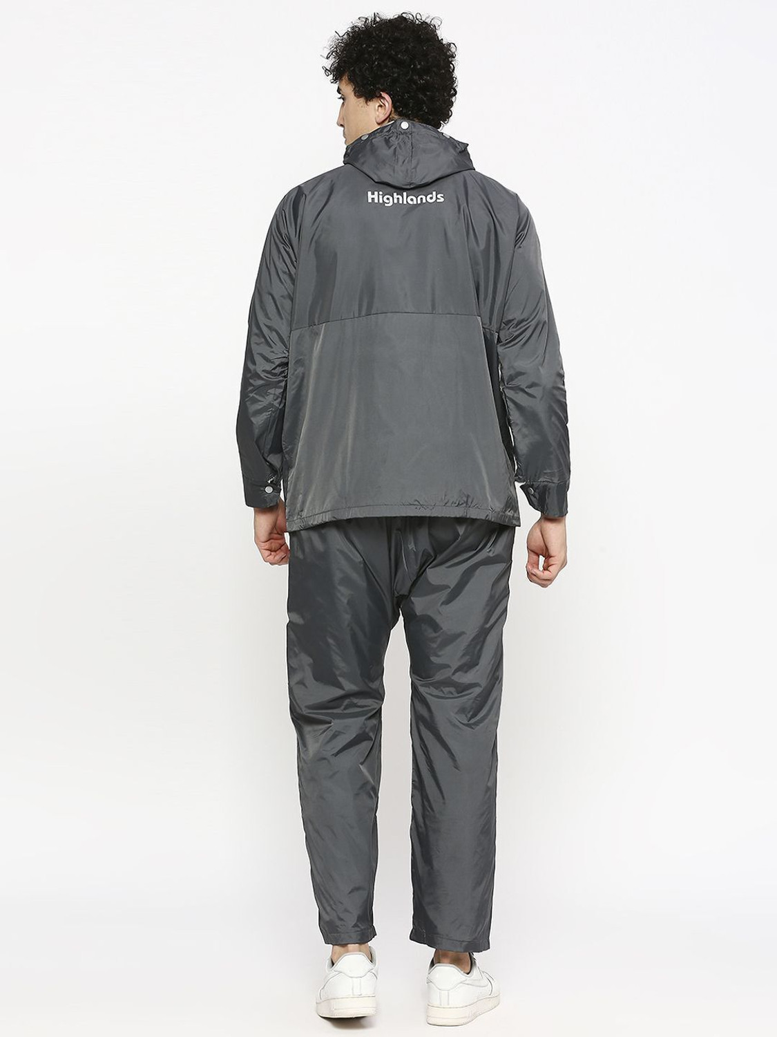 Image of HighLands Solid Men Raincoat