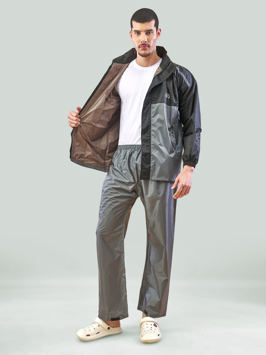 Image of Lux Venus Colorblock Men Rain Suit