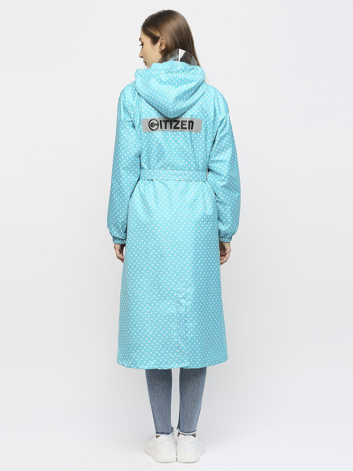 Image of CITIZEN Polka Print Women Raincoat