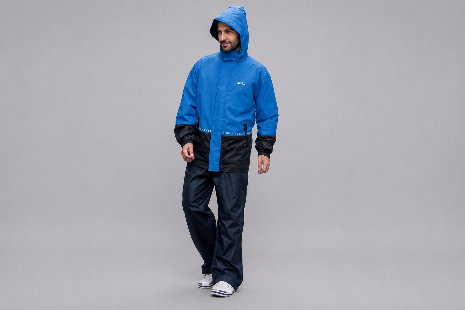 Image of ZEEL PREMIUM Colorblock Unisex Rain Suit