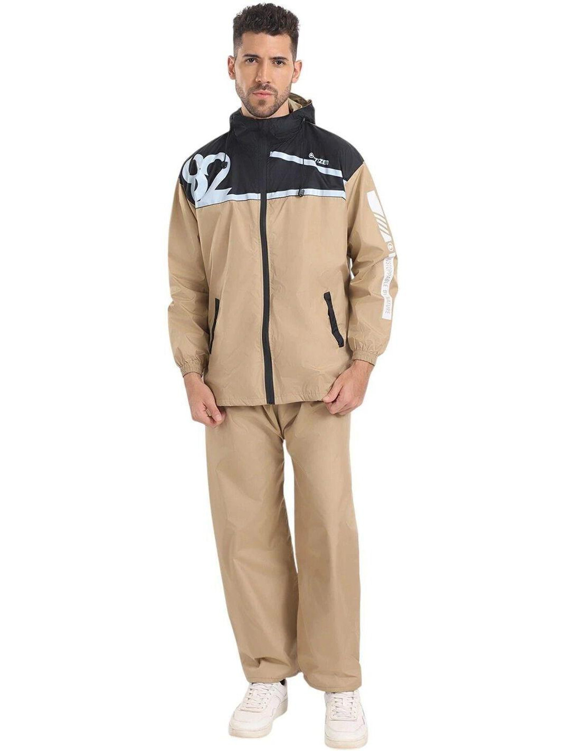 Image of CITIZEN Colorblock Men Raincoat