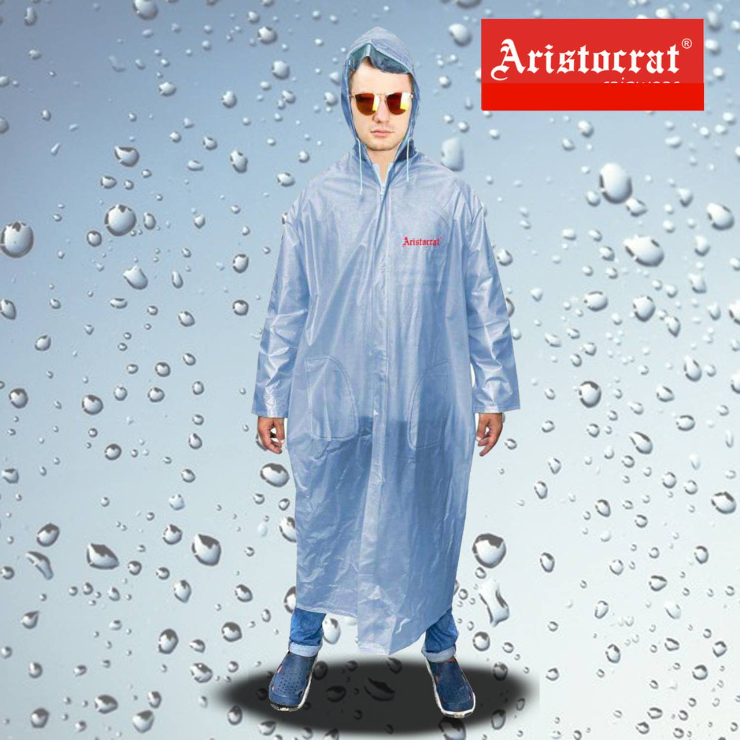 Aristocrat Solid Boys Raincoat