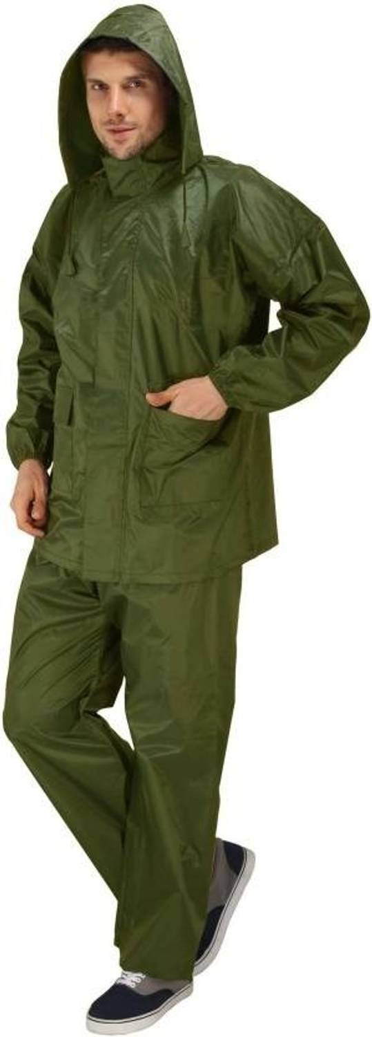 Bubby-L-Areana Solid Men Raincoat