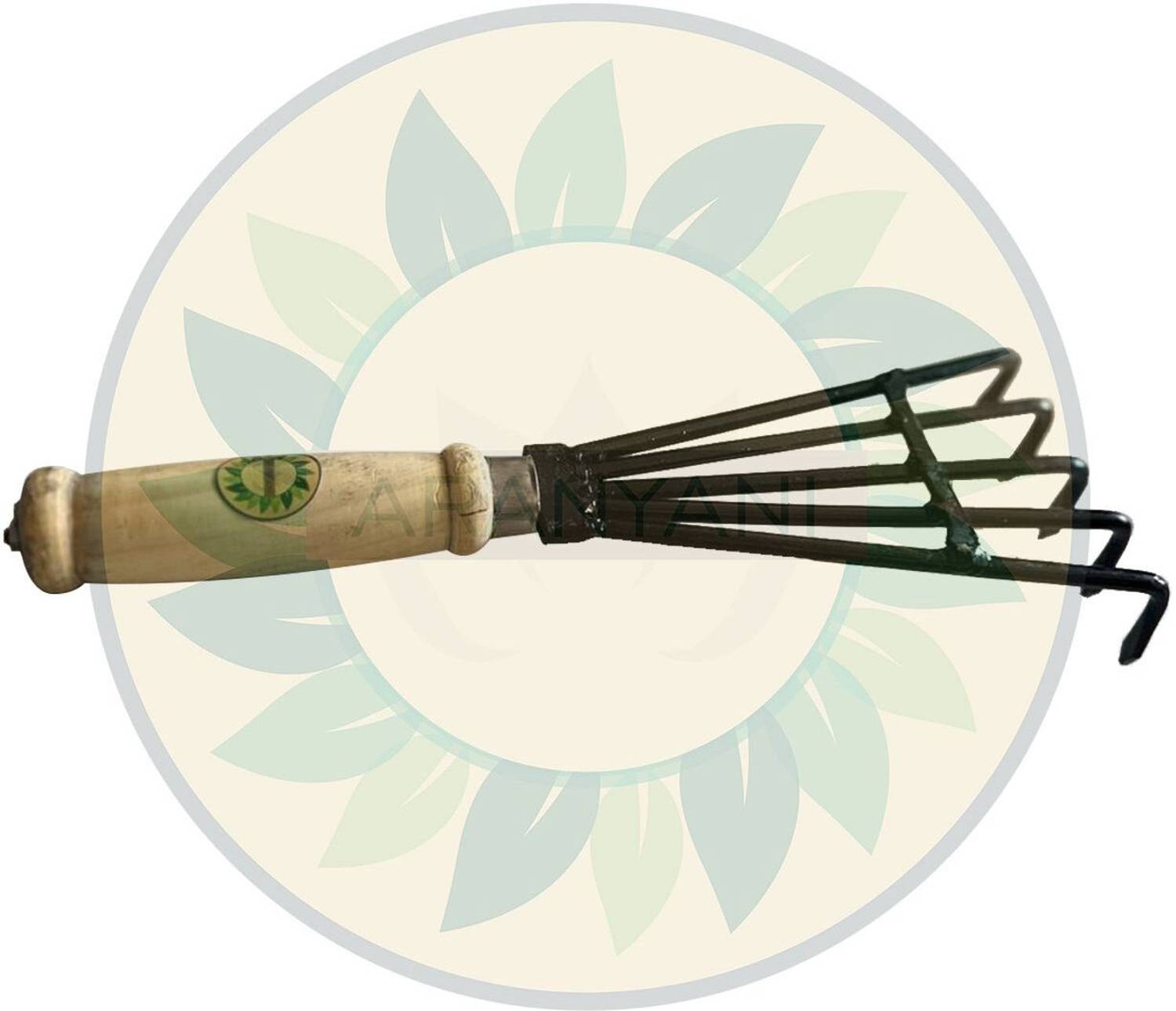 Aranyani Big Hand Cultivator Gardening Tool Weeding Rake