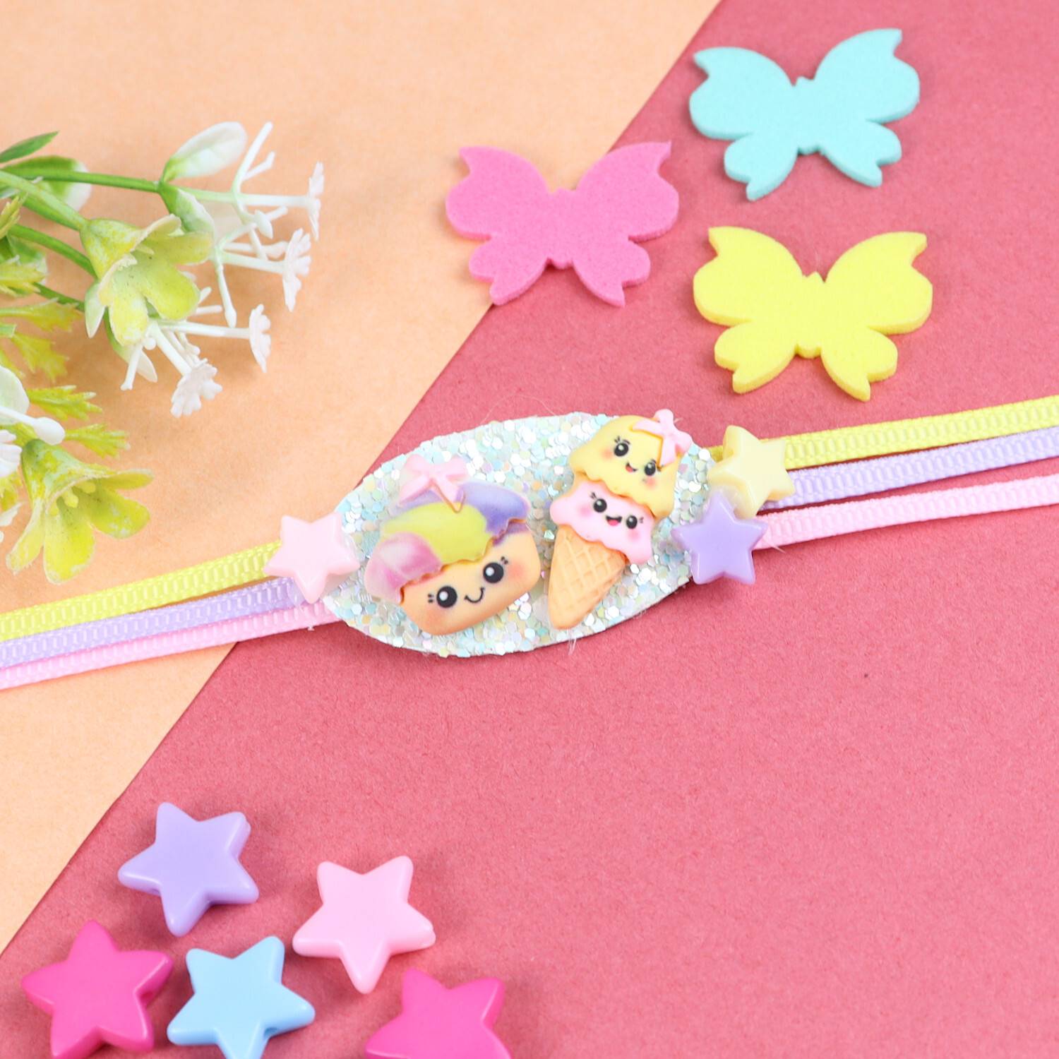 Kids KR23-166 Assorted Rakhi by Asthetika