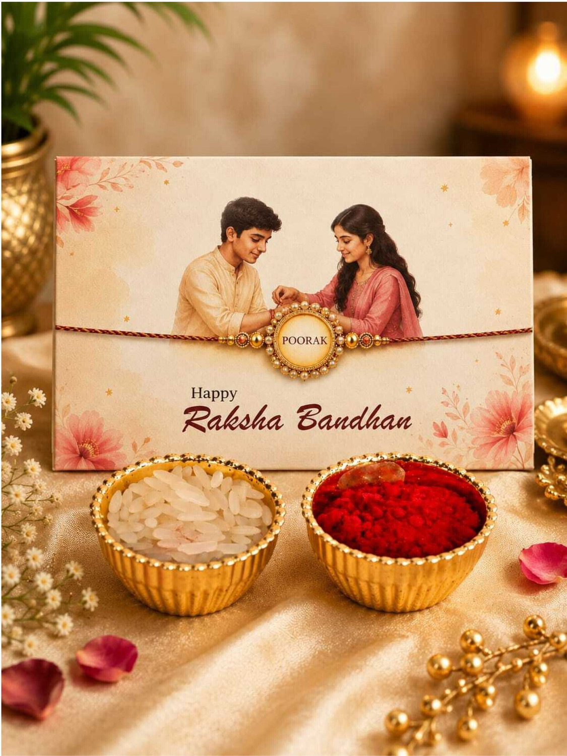 Image of Religious Rakhi For Brother Assorted Rakhi by Poorak