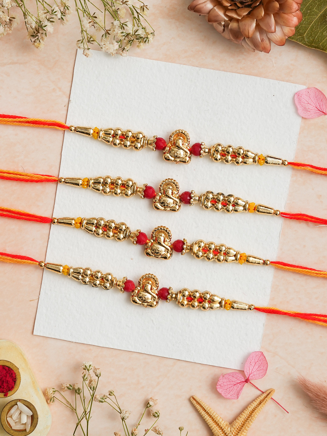 Image of Religious Rakhi For Brother Assorted Rakhi by Poorak