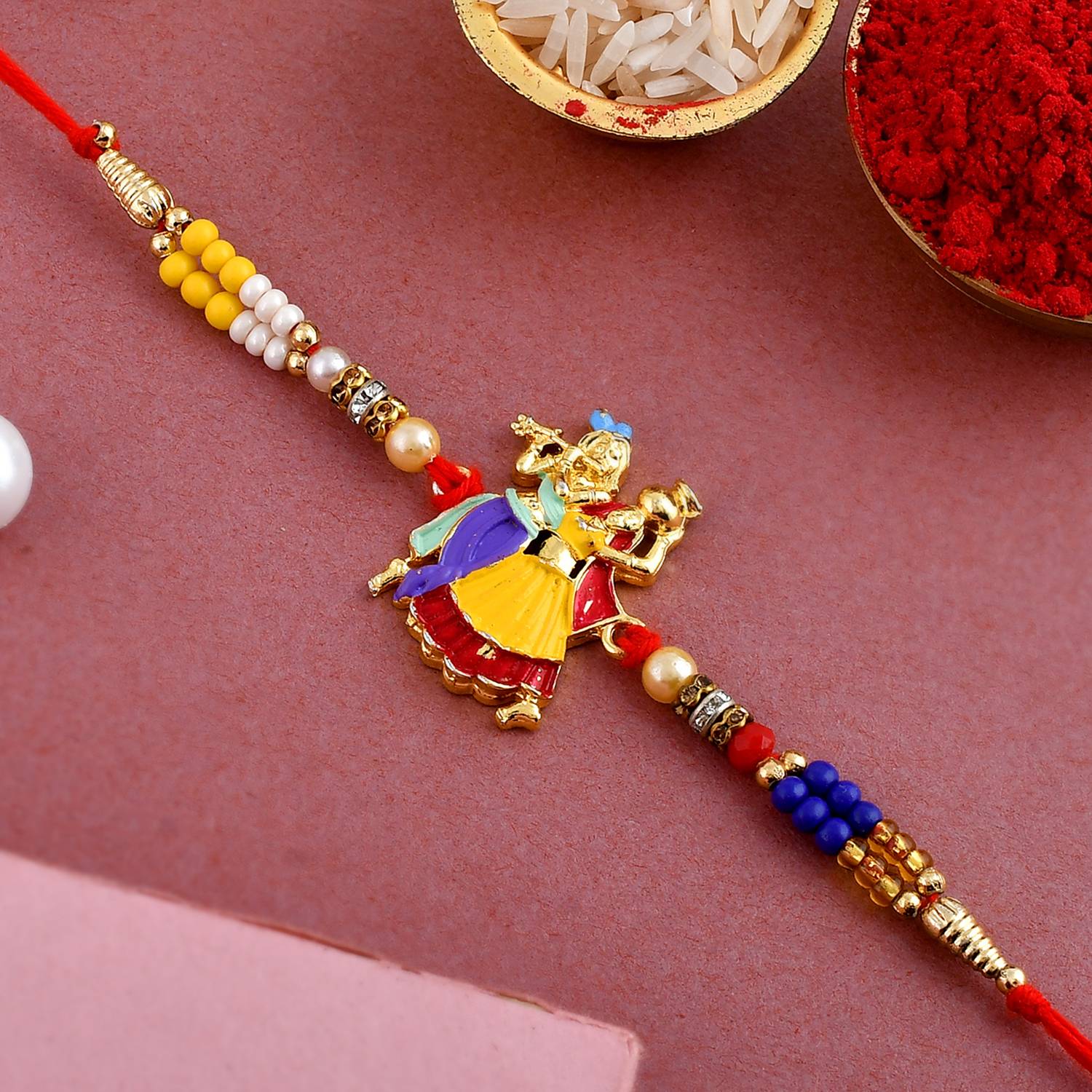Designer RK419 Mauli Thread Chawal Roli Pack Set by Ascension