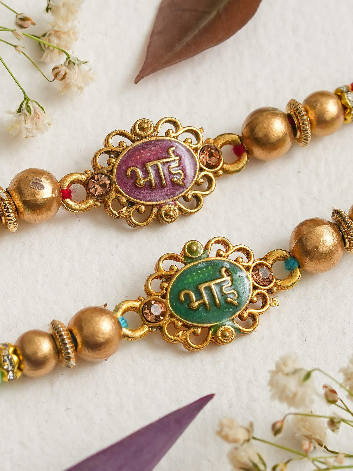 Image of Religious Rakhi For Brother Assorted Rakhi by Poorak