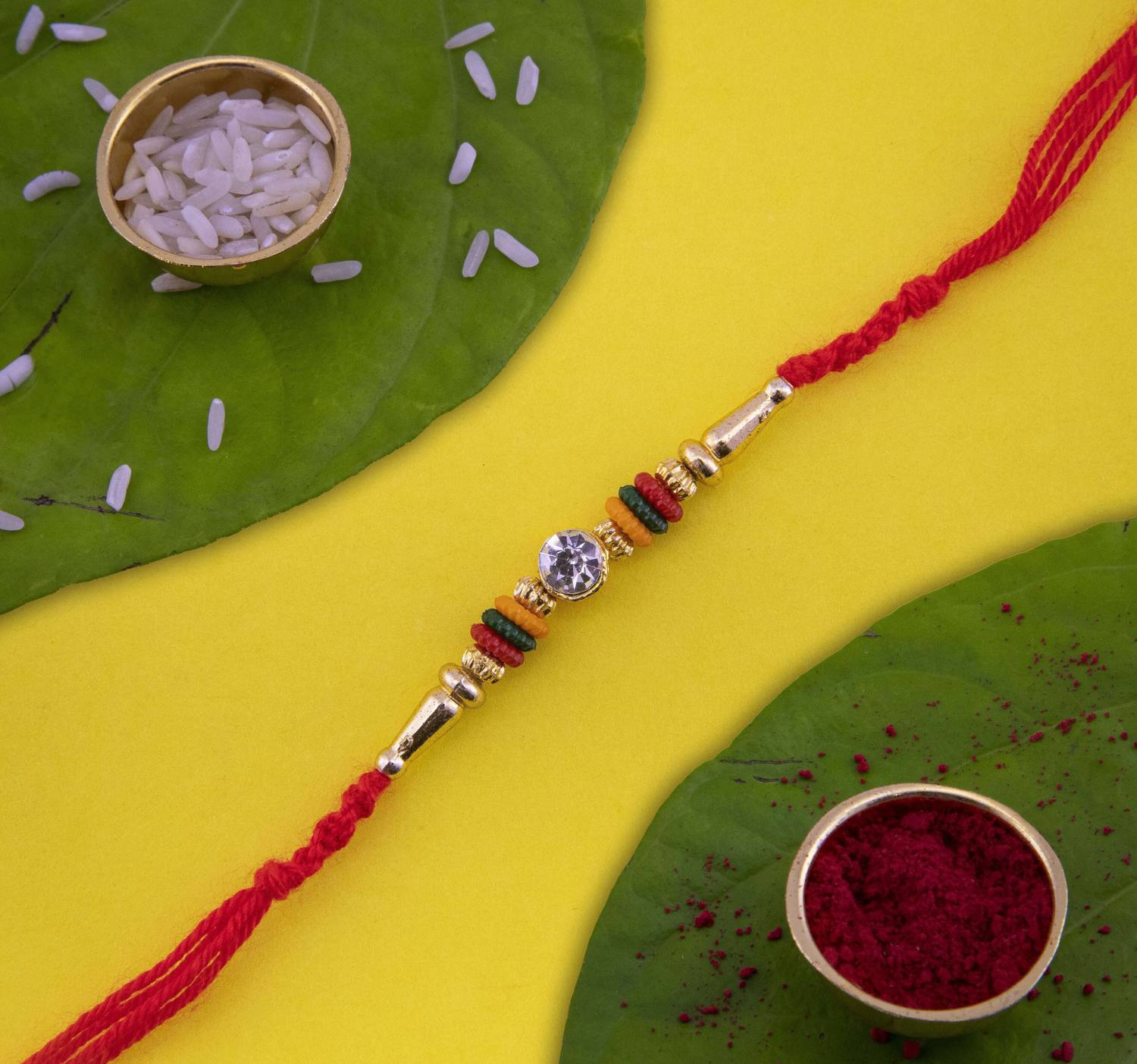Designer P-305 Assorted Rakhi by Aurum