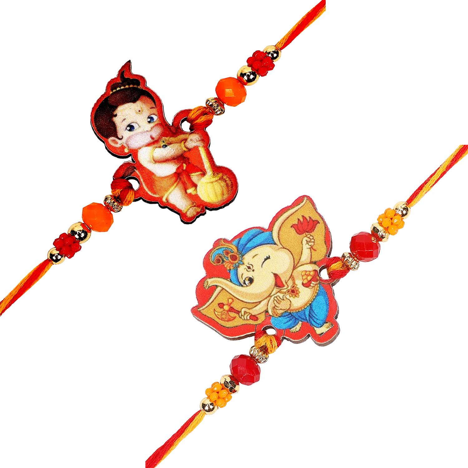 Kids ACOMRAK10-13 Mauli Thread Rakhi by Aarohi