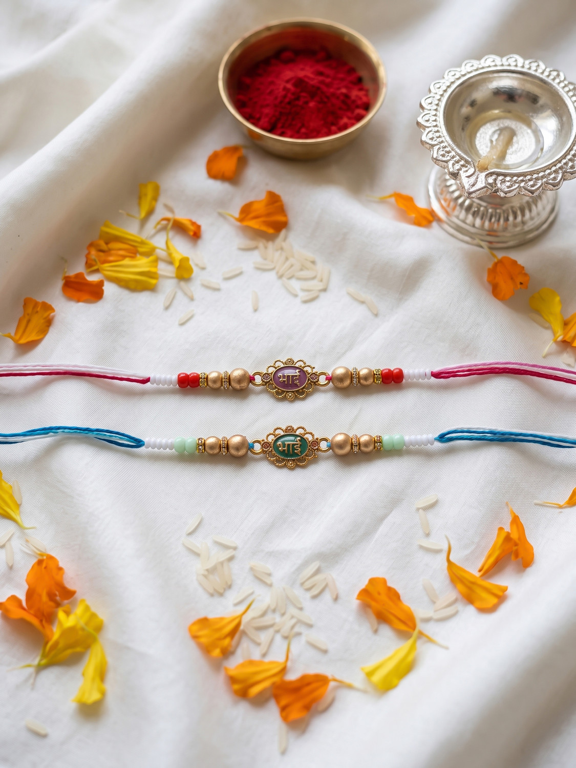 Image of Religious Rakhi For Brother Assorted Rakhi by Poorak
