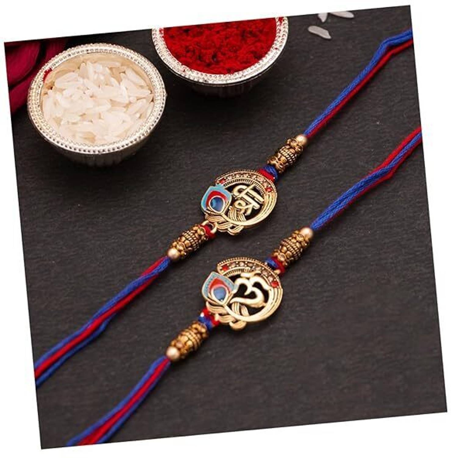 Designer BE202400011 Plastic (PVC) Rakhi by BELIEFEDECORE