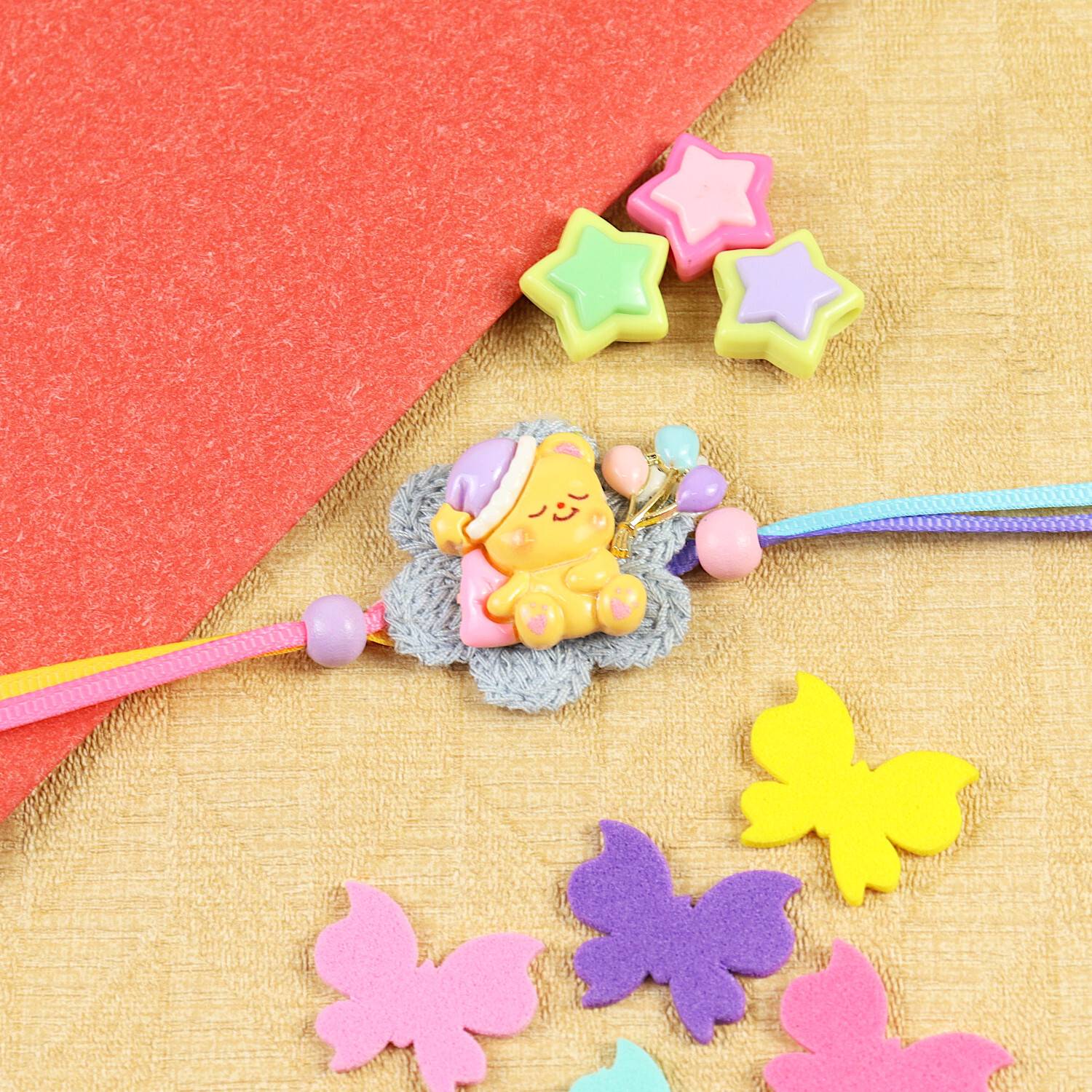 Kids KR25-059 Jute Rakhi by Asthetika