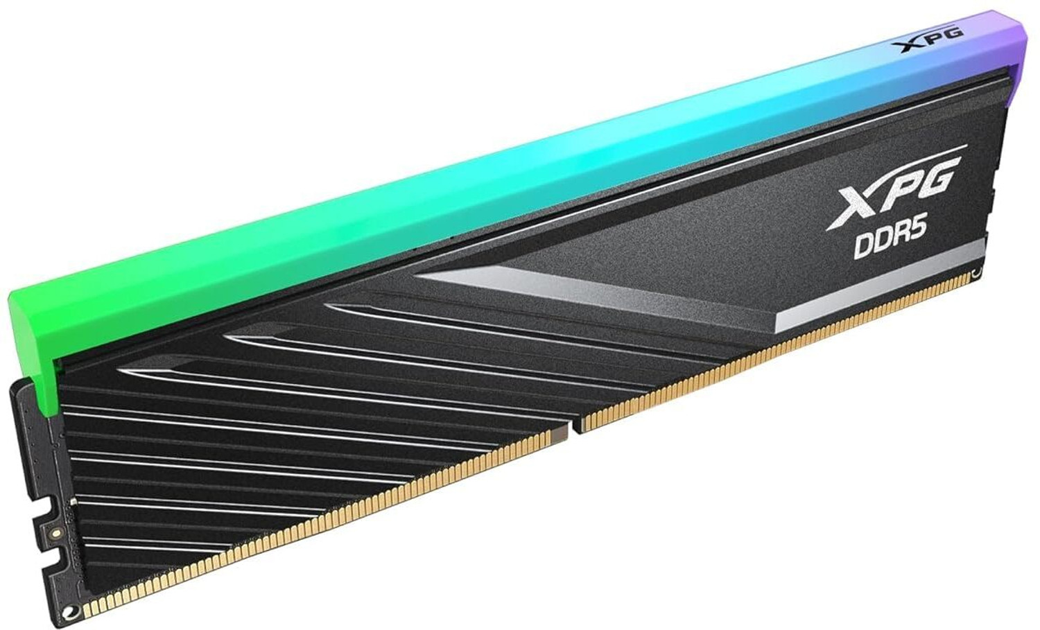 Image of XPG Lancer Blade RGB 6000MHz CL36 16GB RAM DDR5 16 GB (Single Channel) PC DRAM (Adata AX5U6000C3616G-SLABRBK)