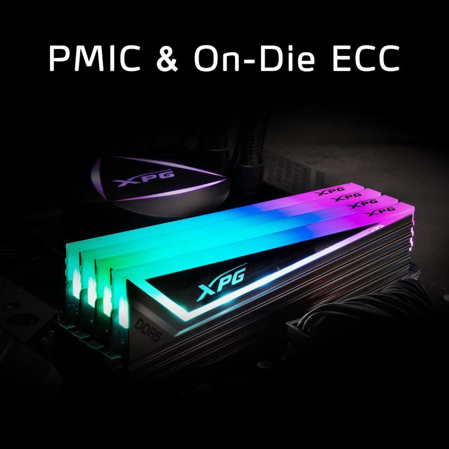 Image of XPG Caster RGB DDR5 16 GB (Single Channel) PC (6000 MHz Desktop RAM - AX5U6000C4016G-CCARGY)