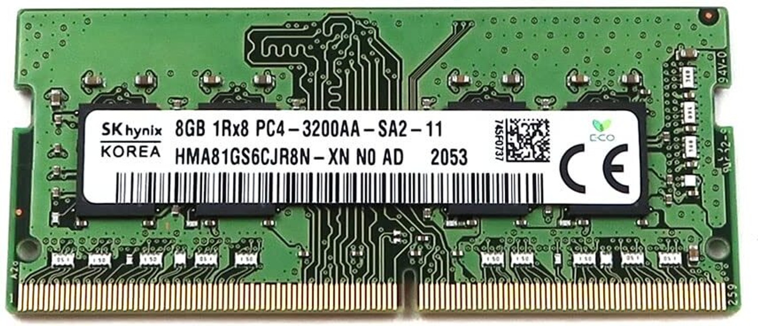 Image of Sk Hynix OEM 3200 MHz DDR4 8 GB (Single Channel) Laptop SO-DIMM RAM (PC4-25600)