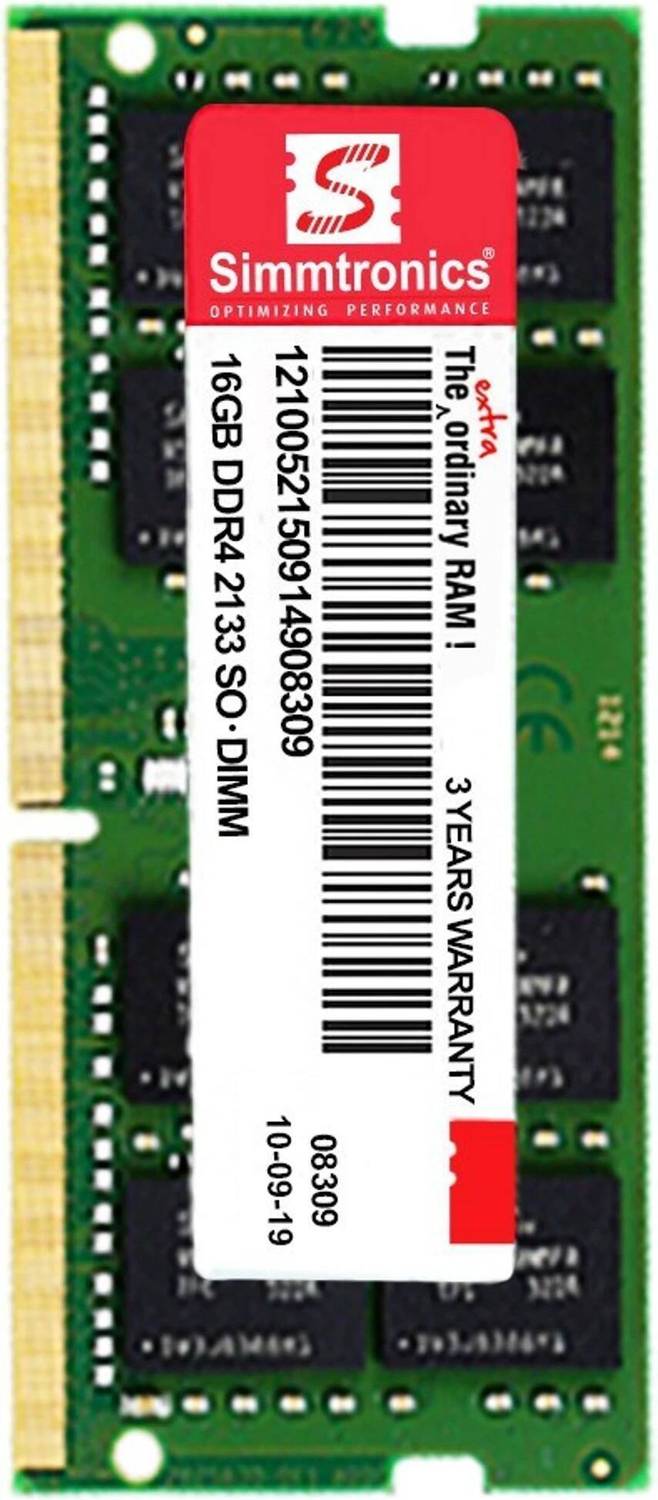 Simmtronics 16GB 2133MHz DDR4 Laptop RAM Green - Image 1